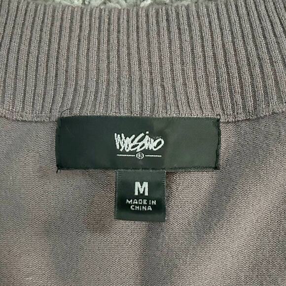 Mossimo Brown Scoop Neck Short Sleeve Sweater Dress Womens Size M NWT - Picture 4 of 8